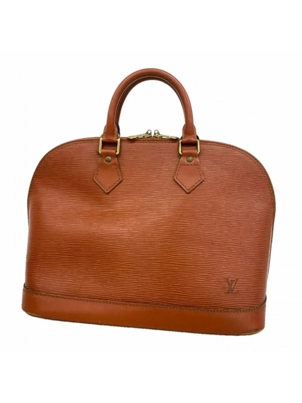 Louis Vuitton Handbag Epi Alma Kenya Brown